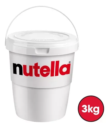 Nutella Creme De Avel Com Cacau Balde 3kg